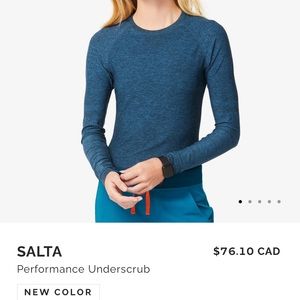 Figs Salta underscrubs Blue Alps Size small